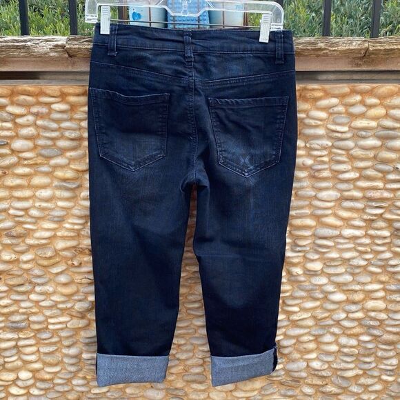 Liverpool Women's Michelle Capri Dark Blue Jeans. Size 2. EUC! - Picture 2 of 10